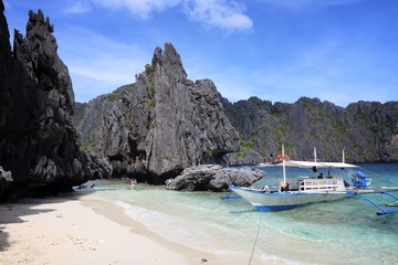 Fototapeta na wymiar Philippines beach landscape