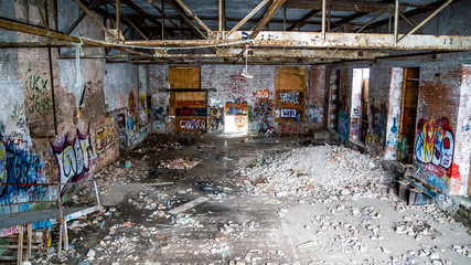 Abandoned Paper Mill in Canada