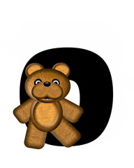Alphabet Teddy O