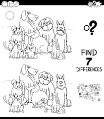 differences with pedigree dogs color book