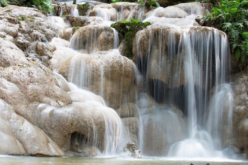 Soil Waterfall in Thailand.