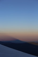 Fototapeta na wymiar Sunset on Mount Hood