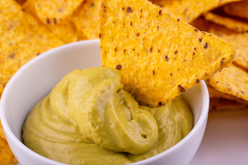 Mustard sauce with piles