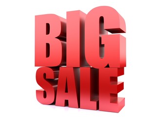  Big Sale Word ,3D render