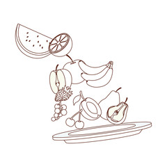 delicious and fresh fruit