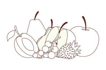 delicious and fresh fruit