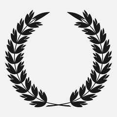 icon laurel wreath, spotrs design