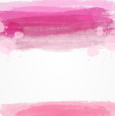 Watercolor paint brushed background