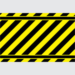 yellow striped background, warning strip, yellow striped pattern, vector image