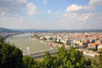 Hungary, Budapest, Danube River