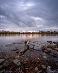 Golden hour in Rheingau, Germany