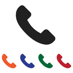 Phone icon vector