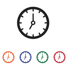Clock icon vector