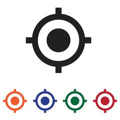 GPS Placeholder icon vector