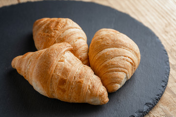 Croissants on the Board slate