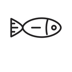 Fish vector icon