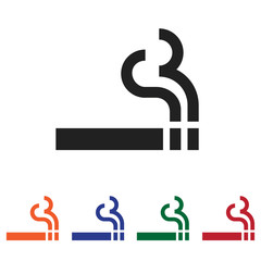 Smoking vector icon