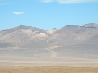 desert and mountains