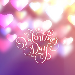 Hearts as background. valentines day concept. Vector illustration.