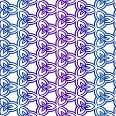 Template Print For Fabric. Pattern Of Floral Geometric Ornament With Border. Vector Illustration. Seamless.