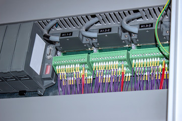 Assembled diagram of the relay protection at the substation