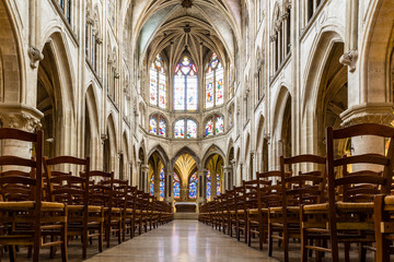 Fototapeta na wymiar Basilica of St. Severin in Paris, France