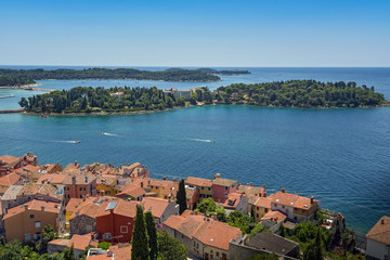 Insel Sveta Katarina vor Rovinj / Istrien