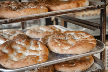 Assorted bread and pastry