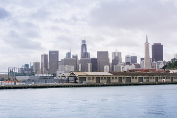 Fototapeta premium Panoramę centrum San Francisco