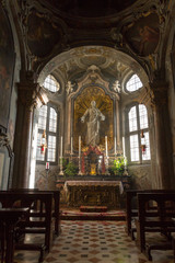 Fototapeta na wymiar Basilica di S. Ambrogio, Milano (Lombardia)