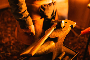 Smith doing his work