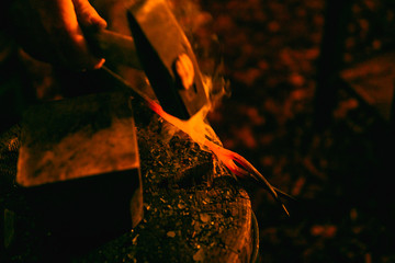 Smith doing his work