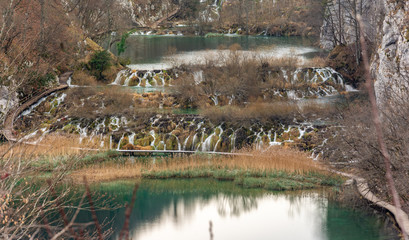 Lakes in Plitvice in Croatia