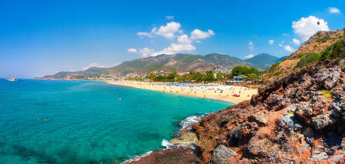 Tropical seascape in Turkey
