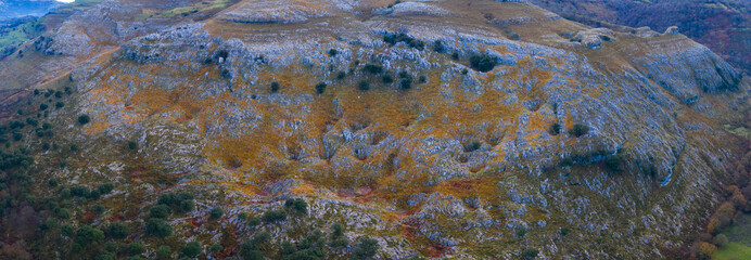 Karst Poljé, Matienzo, Ruesga Municipality, Cantabria, Spain, Europe