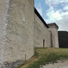 Obraz premium Rocca Albornoz in Spoleto.