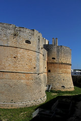 Fototapeta na wymiar Otranto; la fortezza