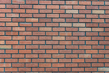 Brown rustic brick wall - high quality texture / background