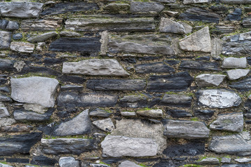 Old rustic stone wall - high quality texture / background