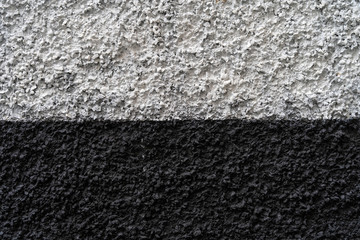 Black and white plaster with patterns and cracks - high quality texture / background