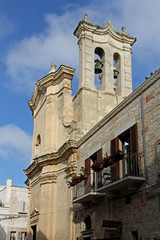 Polignano a Mare (Bari); la chiesa del Purgatorio