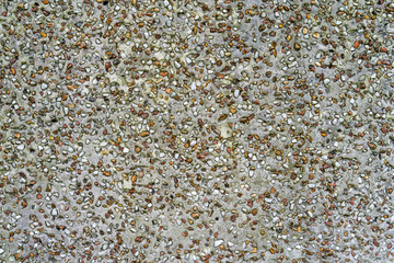 Aged gray plaster with stones patterns and cracks - high quality texture / background
