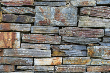Old rustic stone wall - high quality texture / background