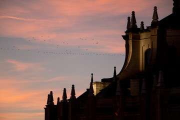 Madrid al atardecer