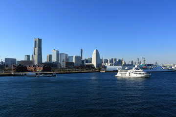 Fototapeta premium Dzielnica Yokohama Minatomirai