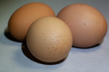 Fresh Brown Yard Eggs