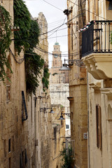 Fototapeta na wymiar Historische Altstadt von Vittoriosa