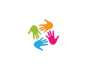 Hand Care Logo Template