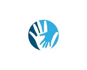 Hand Care Logo Template