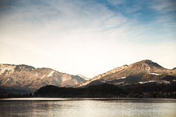 Beautiful Alps landscape in Austria. 